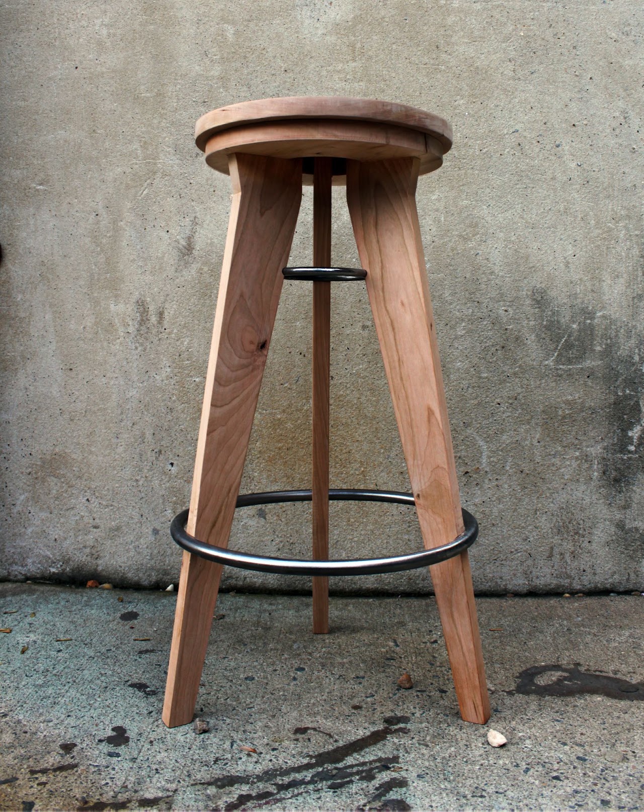 Steel Rings Studio Stool