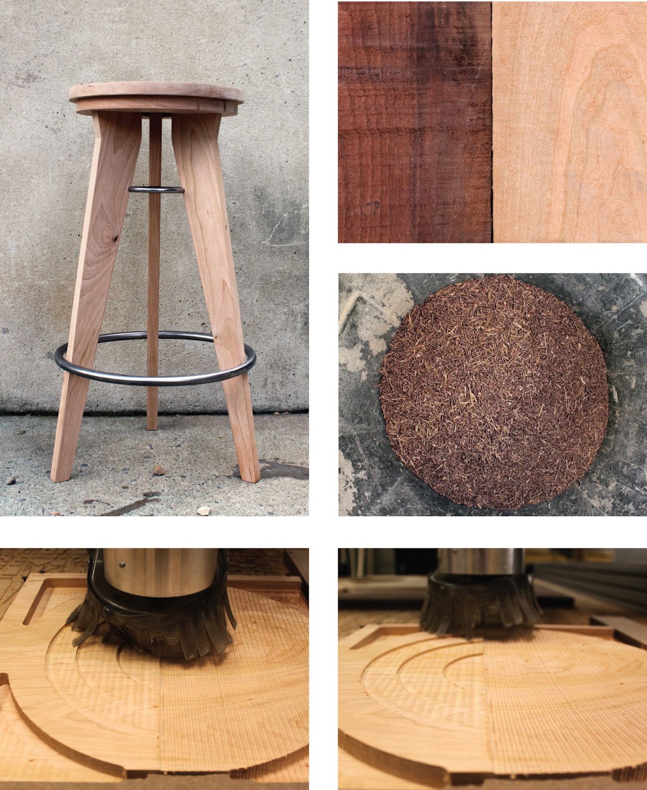 Steel Rings Studio Stool — project image 4
