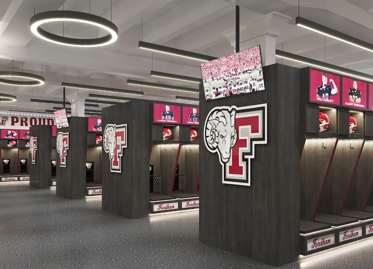Fordham Football Locker Room